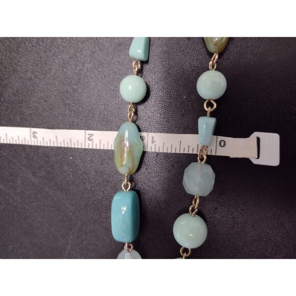 Vintage long bead necklace 70" - Picture 4 of 8